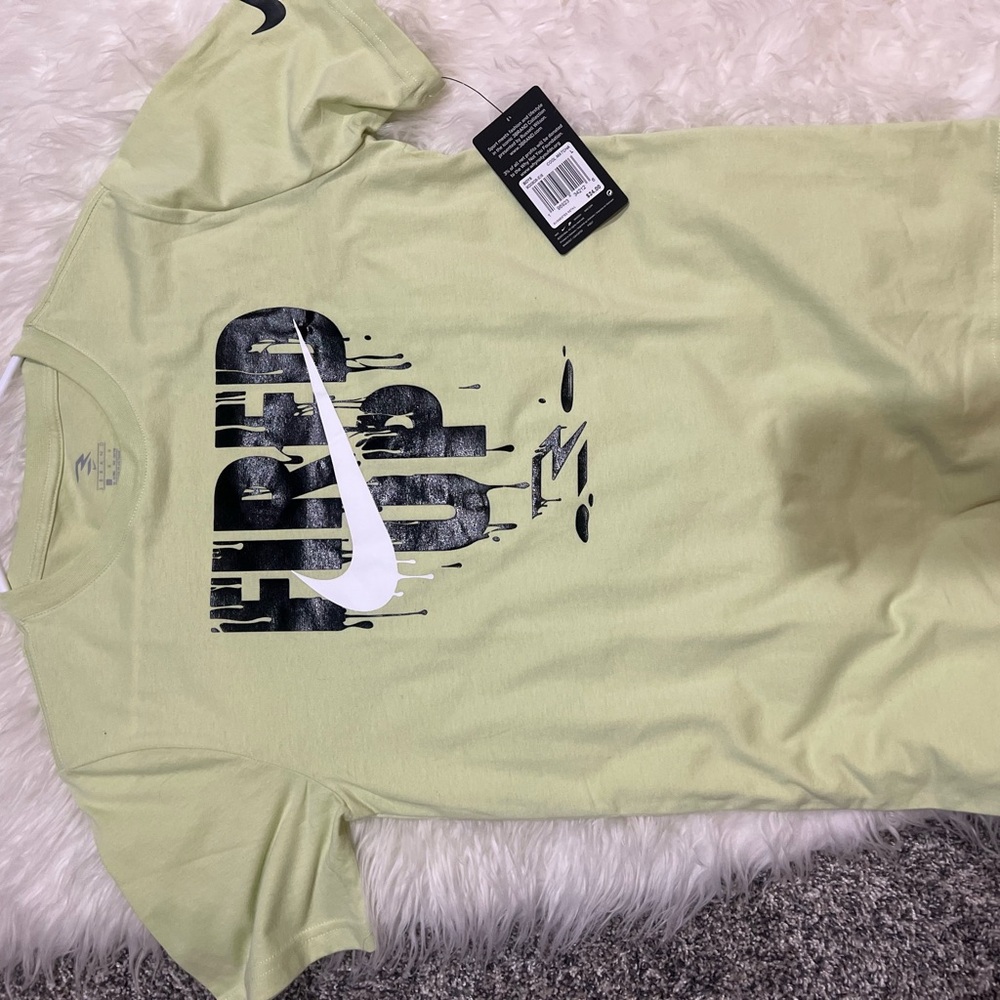 Boys Nike Light Green Tee- NWT
